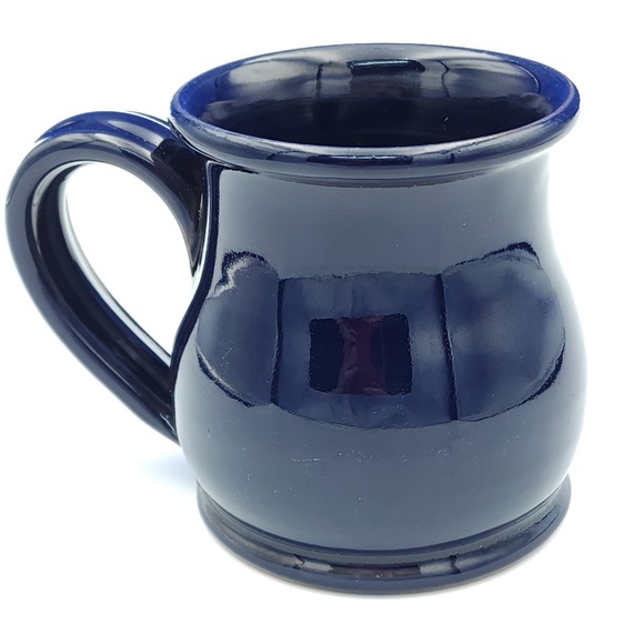 Deneen Pottery Snowbird Mountain‎ Lodge Hand-Thrown Dark Blue Robbinsville NC - Picture 2 of 7